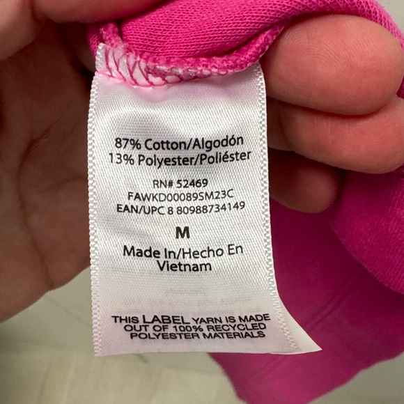 Pink and Red Sleeveless Wide Strap Mini Dress - Picture 6 of 8